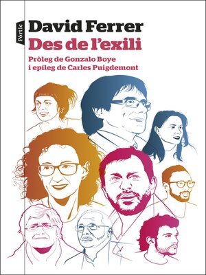 cover image of Des de l'exili